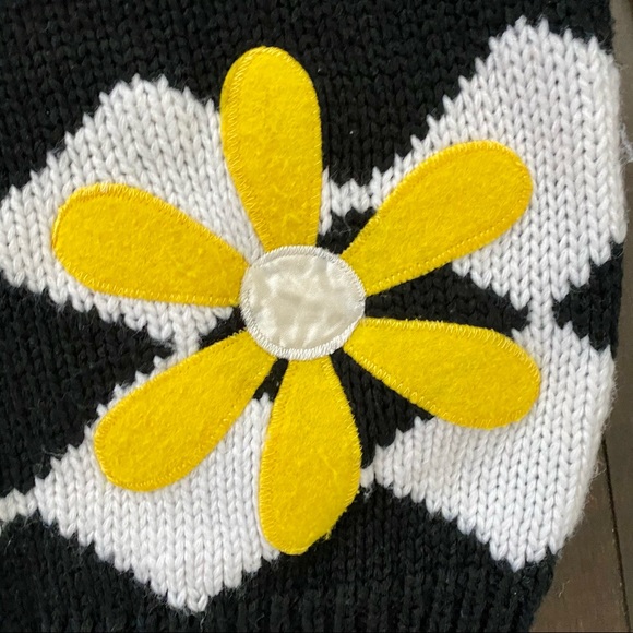 Vintage 80s Bold Funky Embellished Sweater - Picture 5 of 9